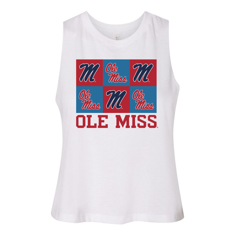 Gridiron Cut-Off Tank- University of Mississippi