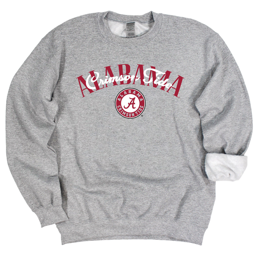 In The Huddle Crewneck- University of Alabama