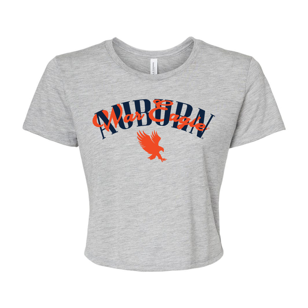 In The Huddle Crop tee- Auburn University