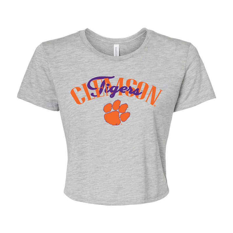 In The Huddle Crop Tee- Clemson University