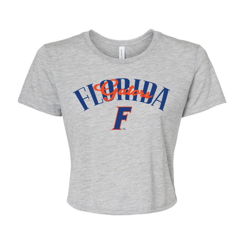 In The Huddle Crop tee- University of Florida