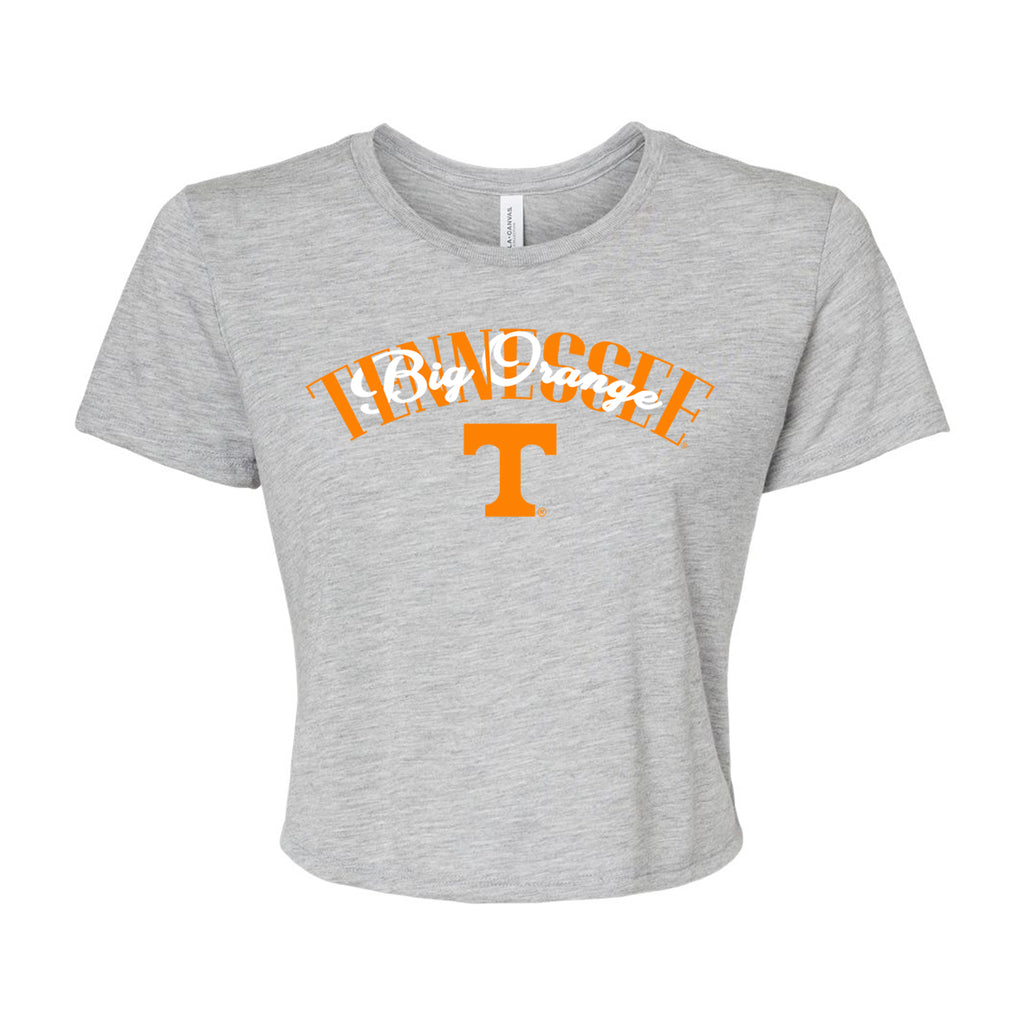 In The Huddle Crop Tee- University of Tennessee