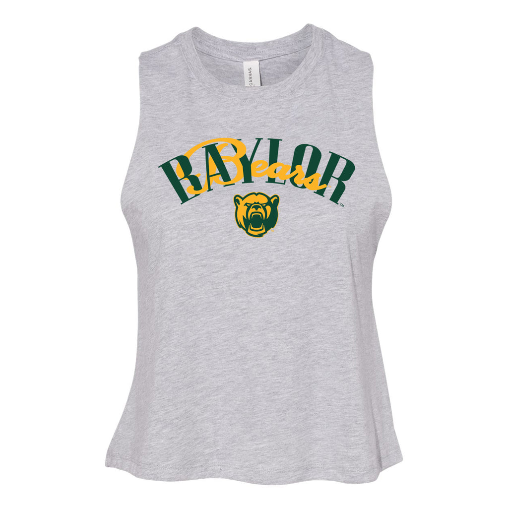 In The Huddle Cutoff Tee- Baylor University