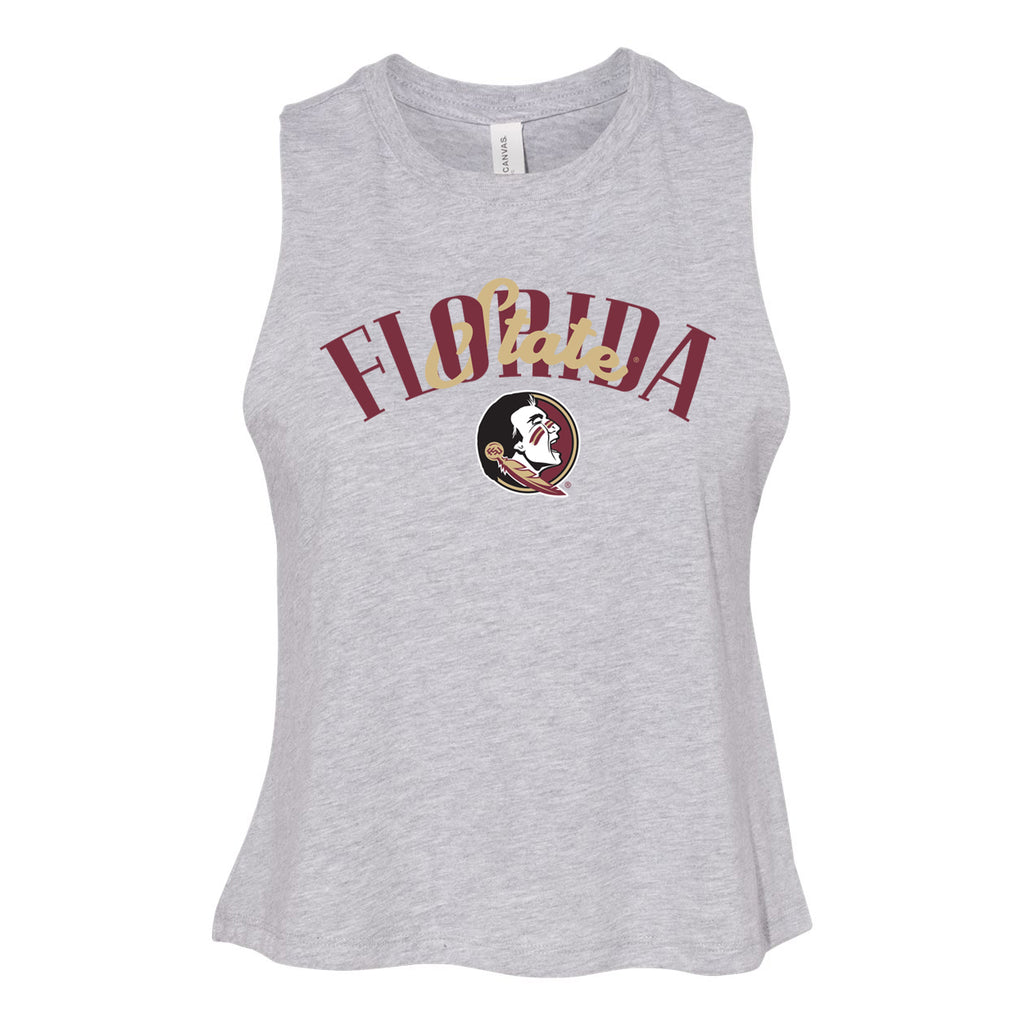 In The Huddle Cutoff Tee- Florida State University