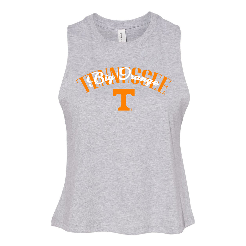 In The Huddle Cutoff Tee- University of Tennessee
