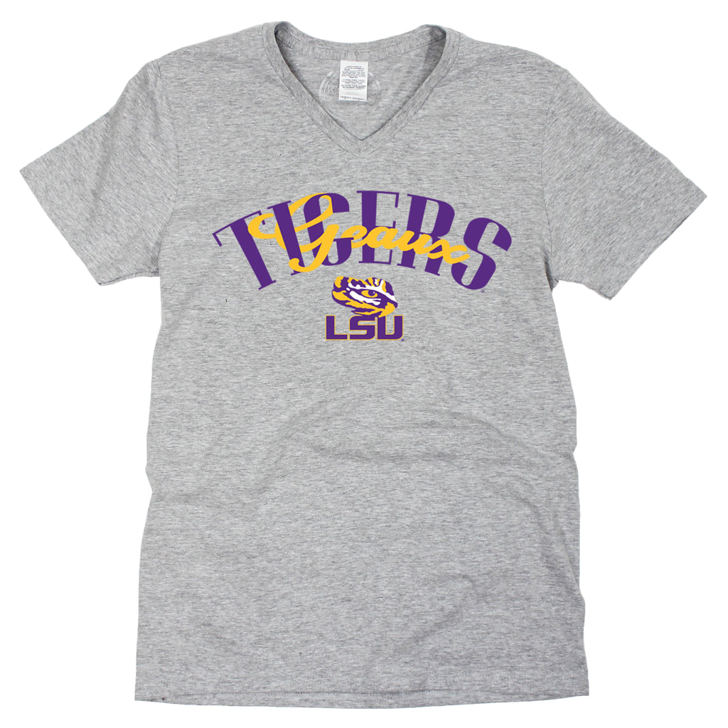 In The Huddle V-Neck- Louisiana State University