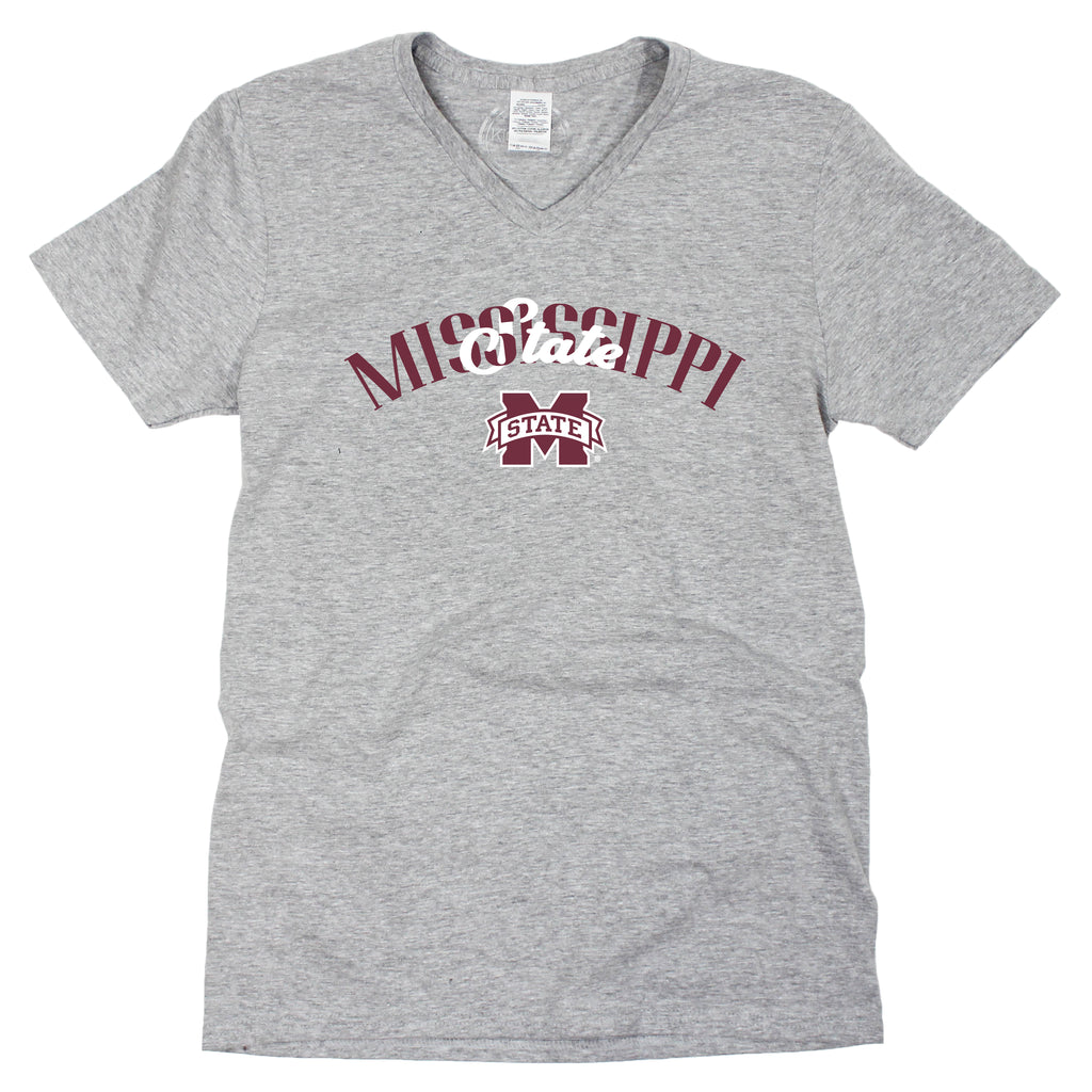 In The Huddle V-Neck- Mississippi State University