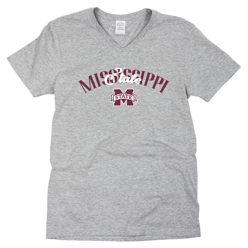 In The Huddle V-Neck- Mississippi State University