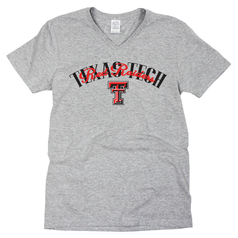 In The Huddle V-Neck- Texas Tech University