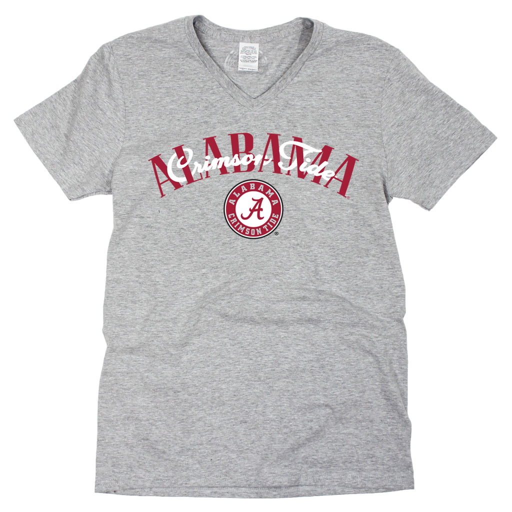 In The Huddle V-Neck- University of Alabama