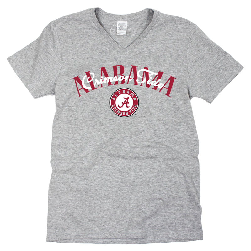 In The Huddle V-Neck- University of Alabama