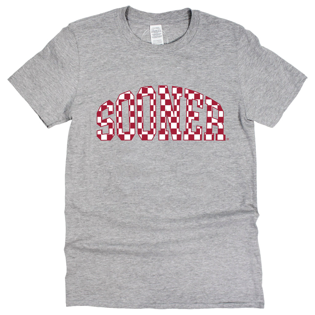 Press Box Short Sleeve T-shirt in University of Oklahoma