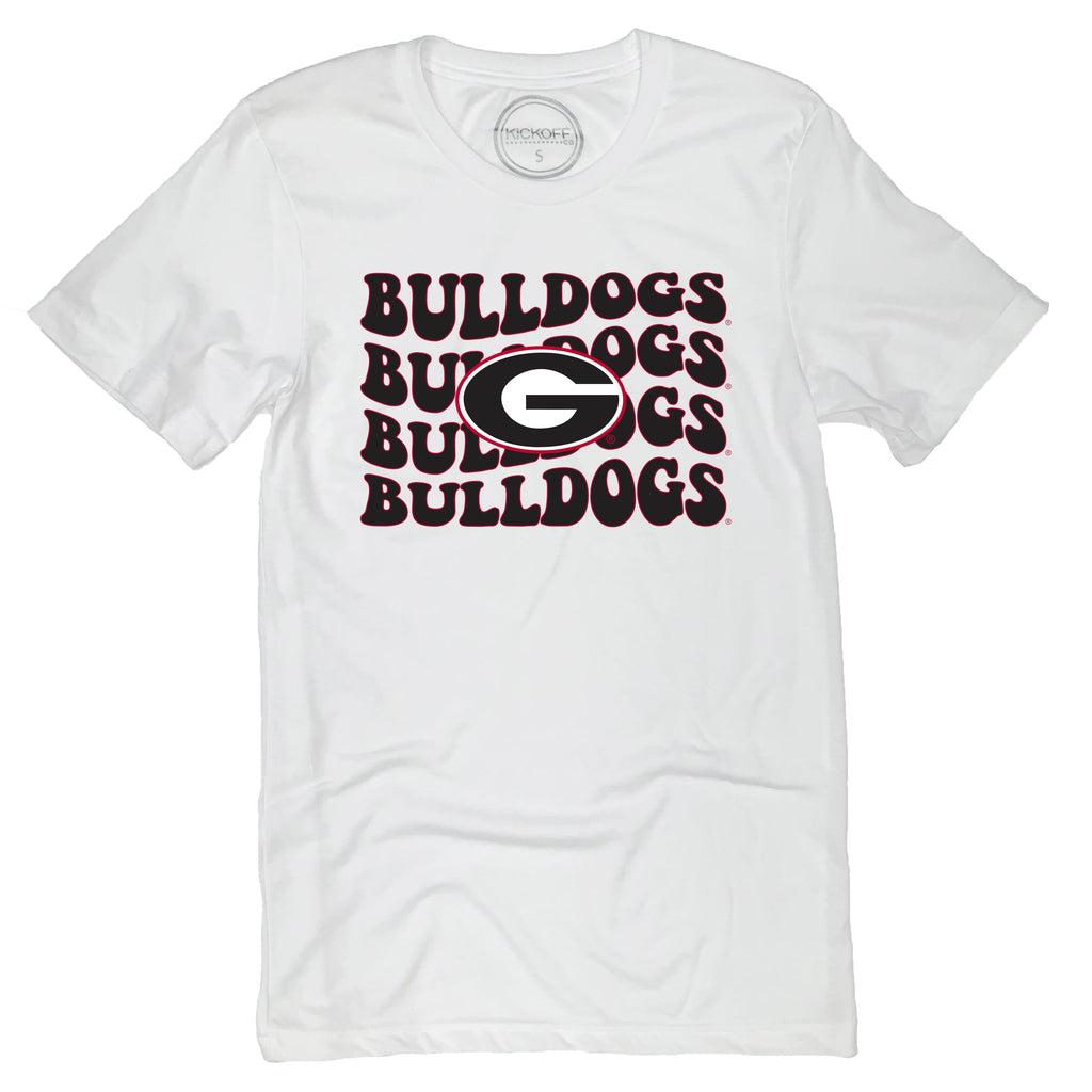 Groovy Gal Short Sleeve T-shirt in University of Georgia