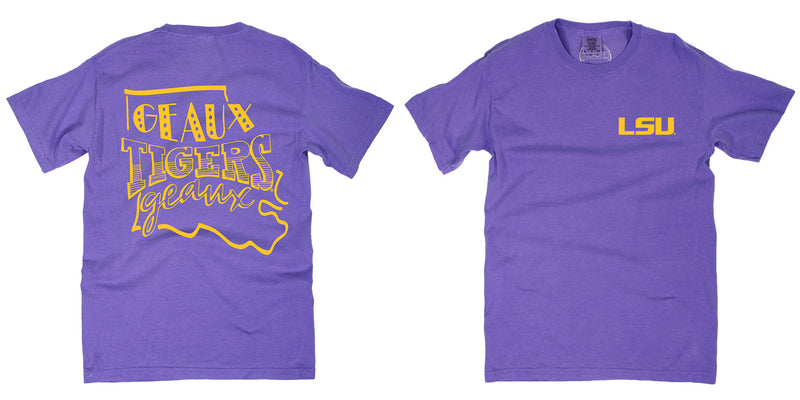 Pep Squad Tee- Louisiana State University
