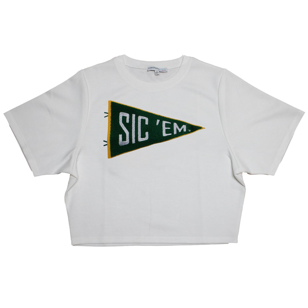 Chenille Pennant Short Sleeve - Baylor University
