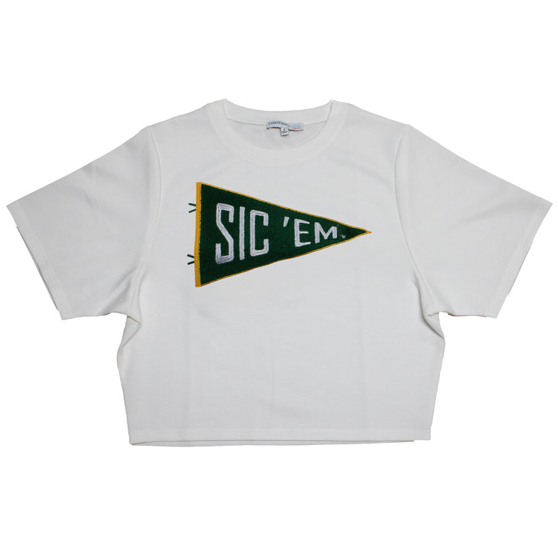 Chenille Pennant Short Sleeve - Baylor University
