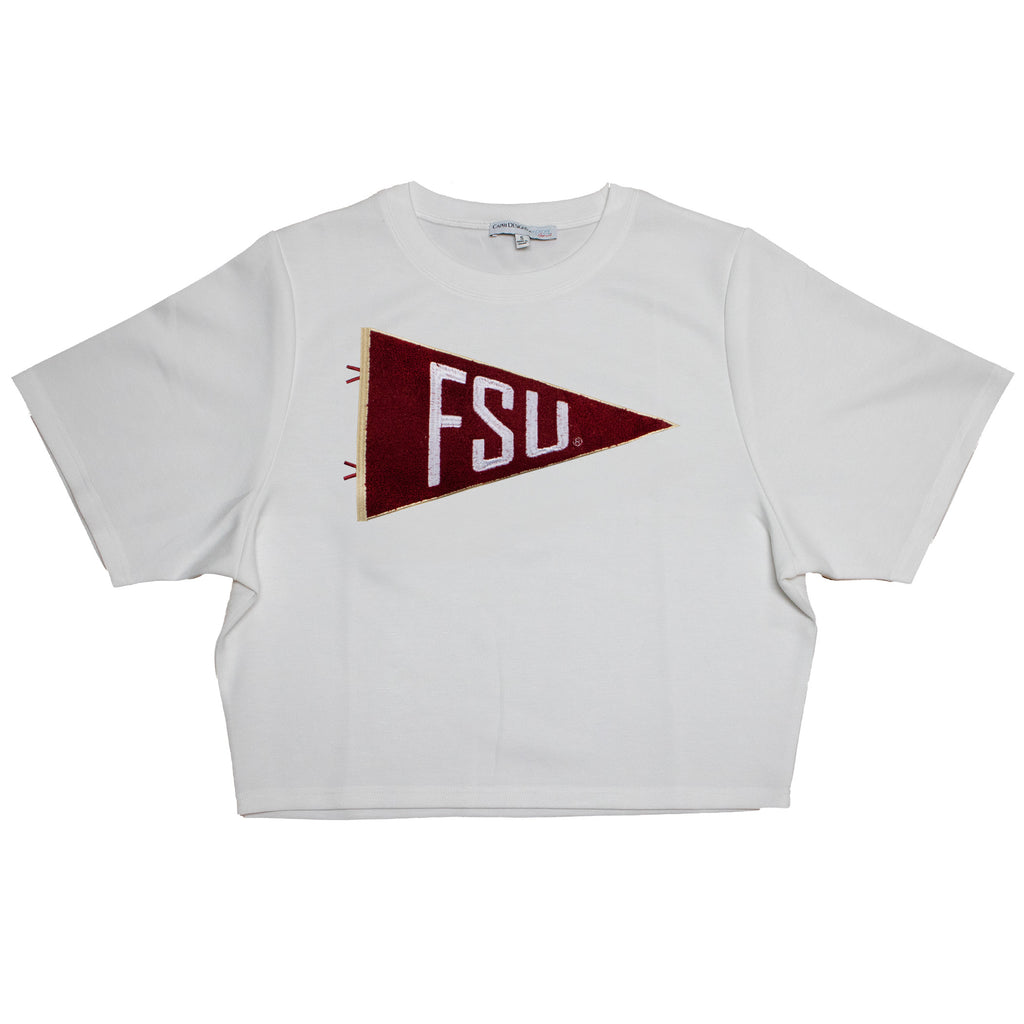 Chenille Pennant Short Sleeve - Florida State University