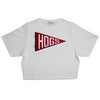 Chenille Pennant Short Sleeve - University Of Arkansas