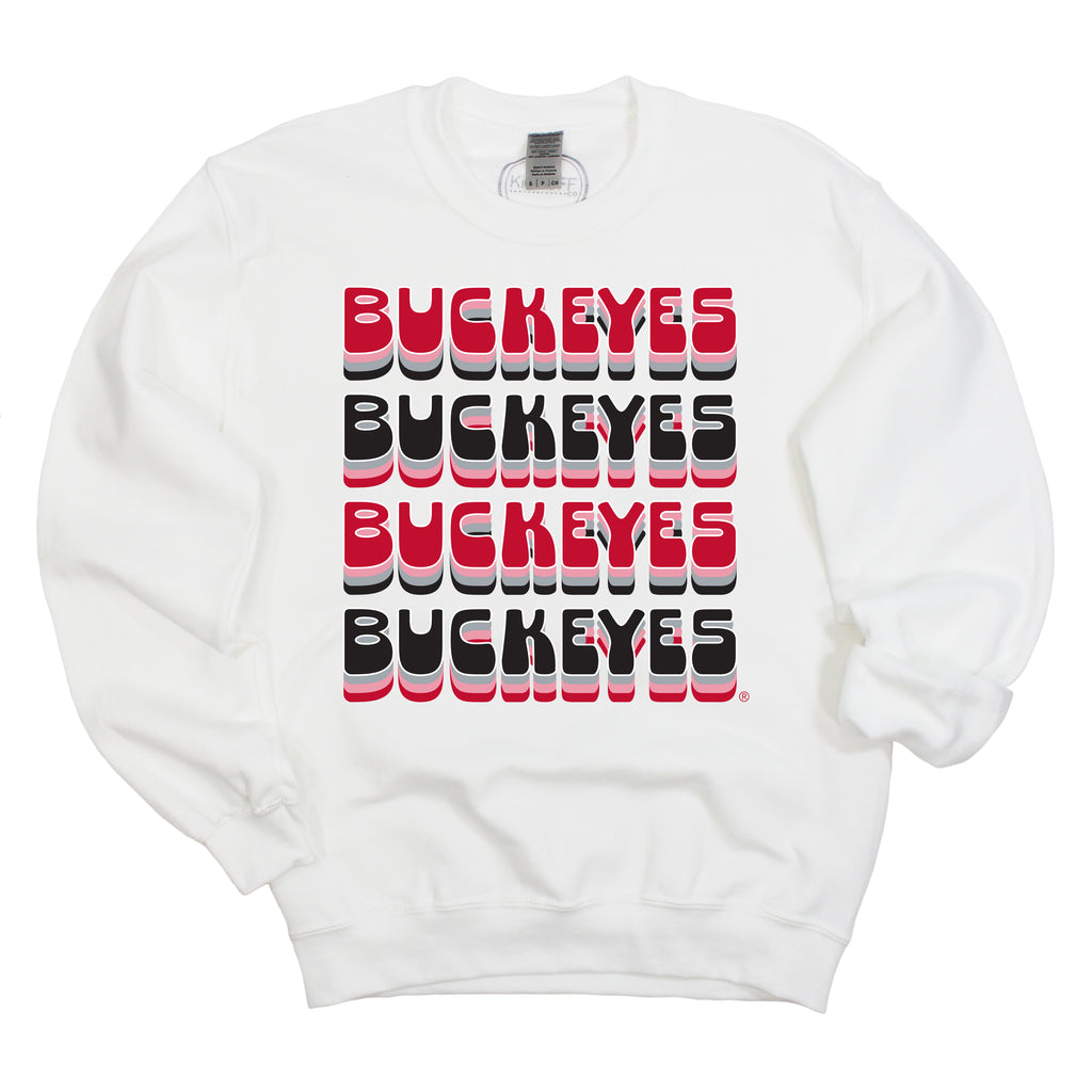 Retro Bowl Crewneck- Ohio State University (The)