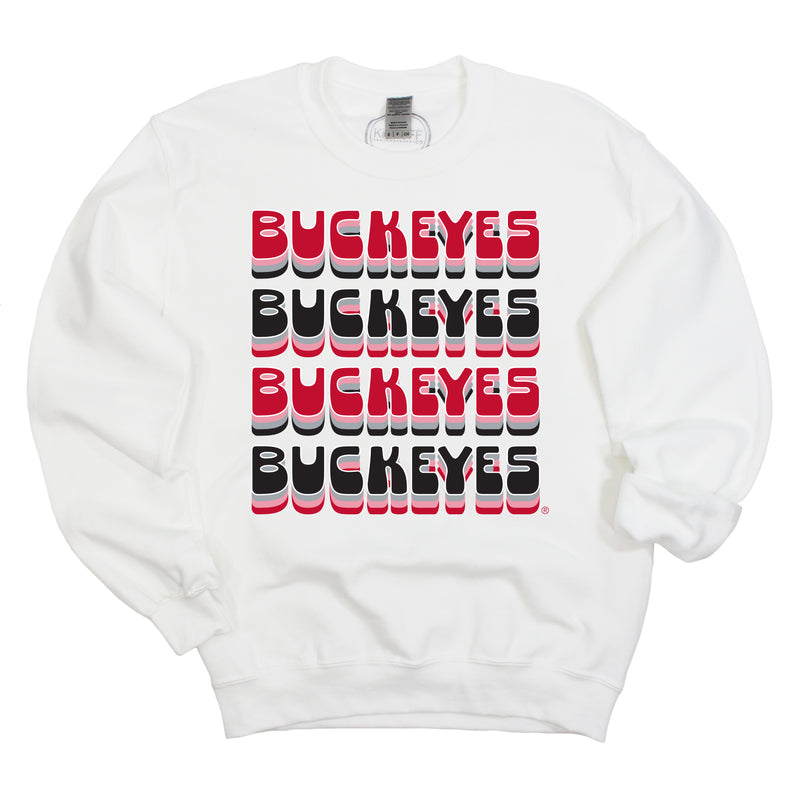 Retro Bowl Crewneck- Ohio State University (The)