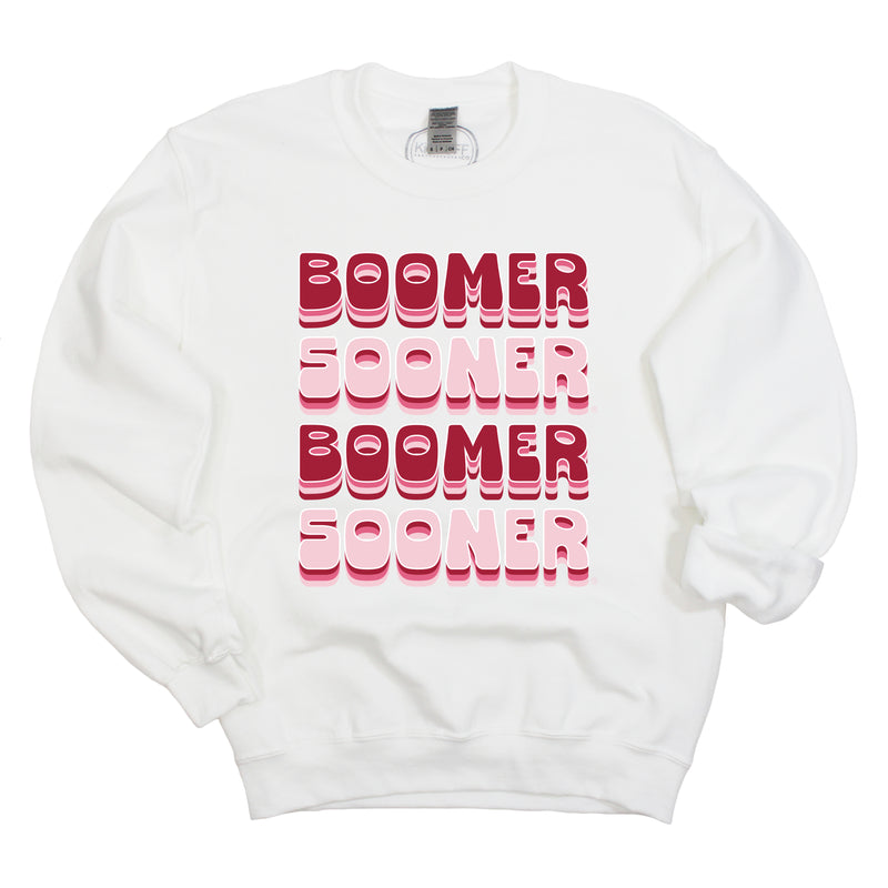Retro Bowl Crewneck- University of Oklahoma