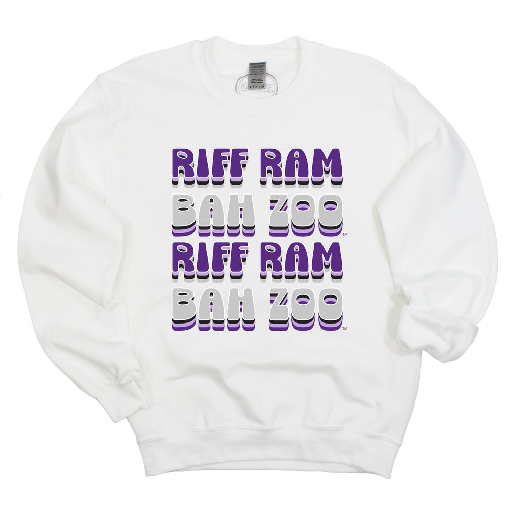 Retro Bowl Crewneck- Texas Christian University