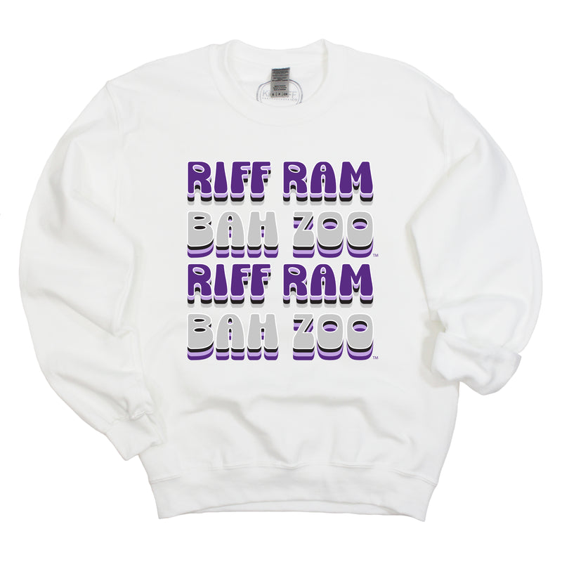Retro Bowl Crewneck- Texas Christian University