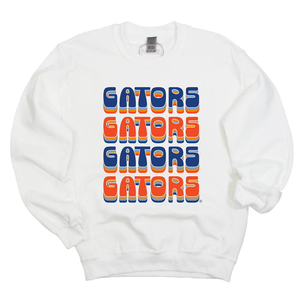 Retro Bowl Crewneck- University of Florida
