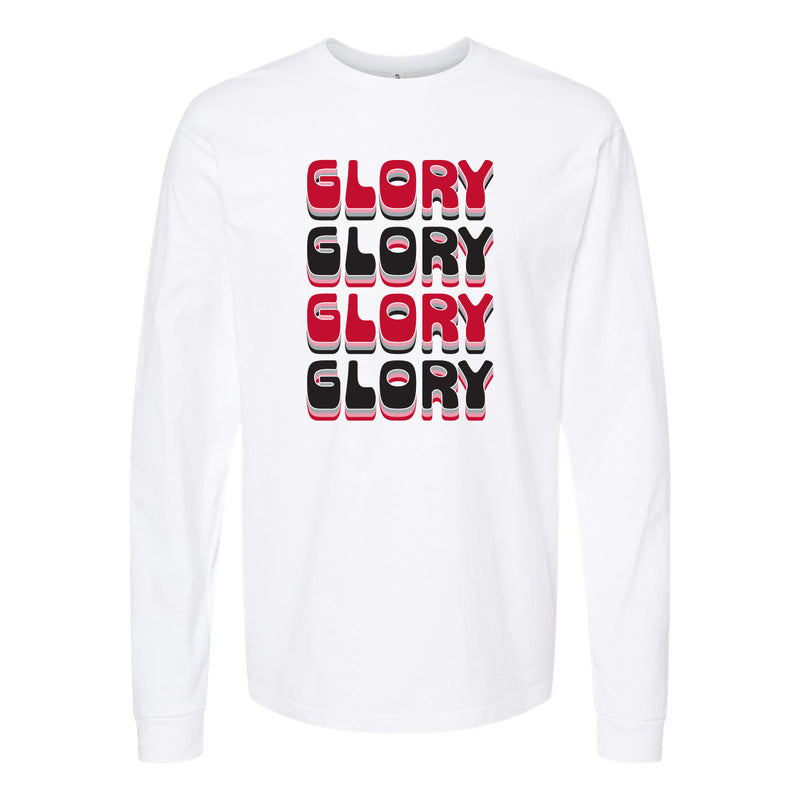 Retro Bowl Crewneck- University of Georgia (Long Sleeve)