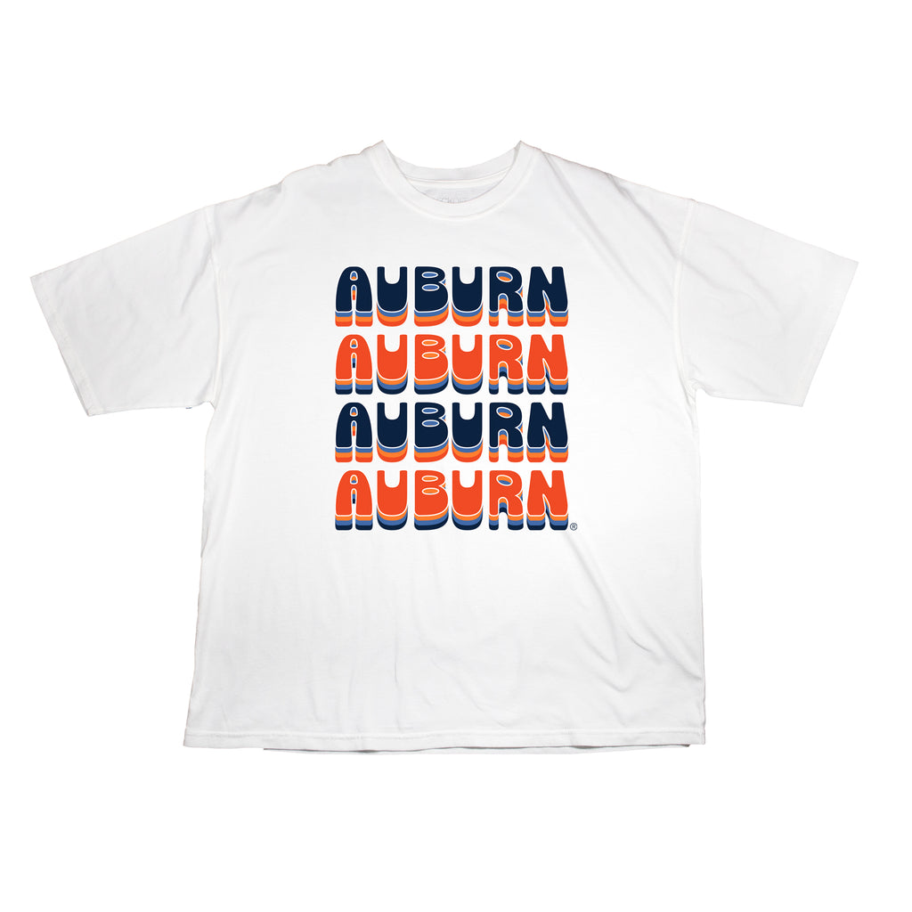 Retro Bowl Oversize tee- Auburn University