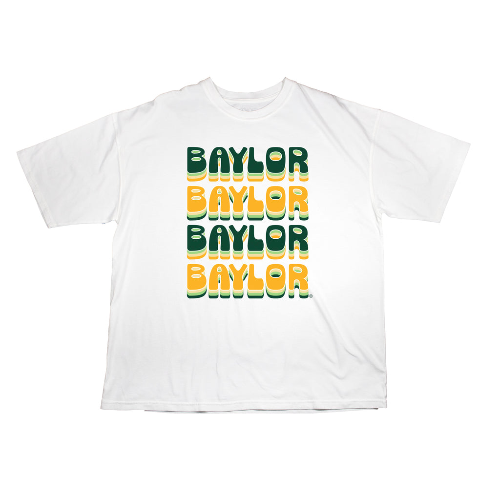 Retro Bowl Oversize Tee- Baylor University