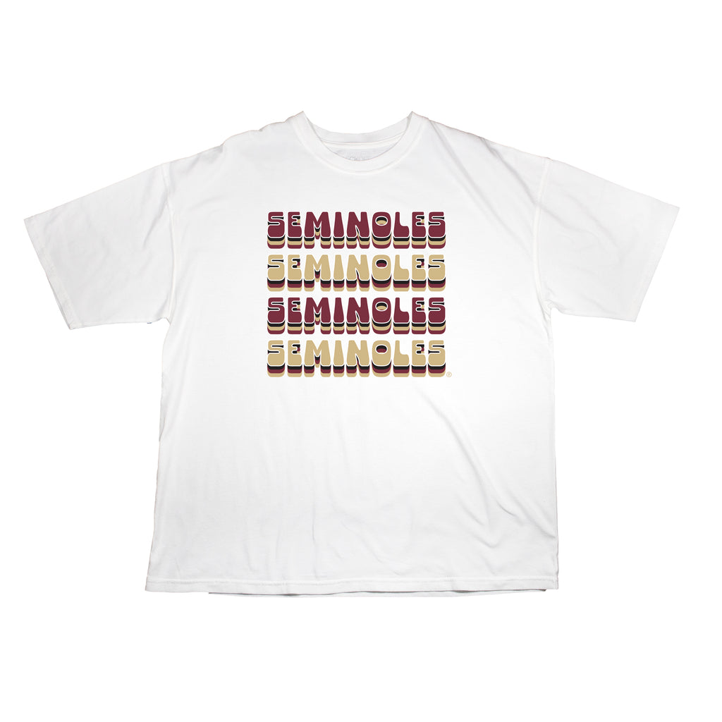 Retro Bowl Oversize Tee- Florida State University