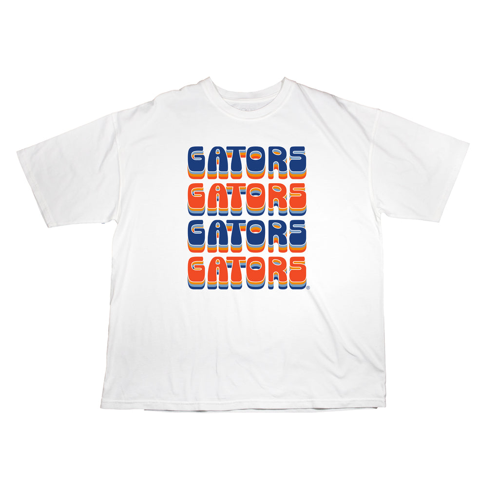 Retro Bowl Oversize Tee- University of Florida