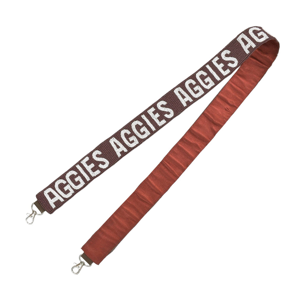 Texas A&M University University - Beaded Purse Strap