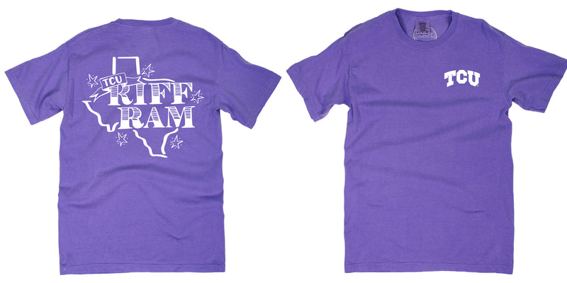Pep Squad Tee- Texas Christian University
