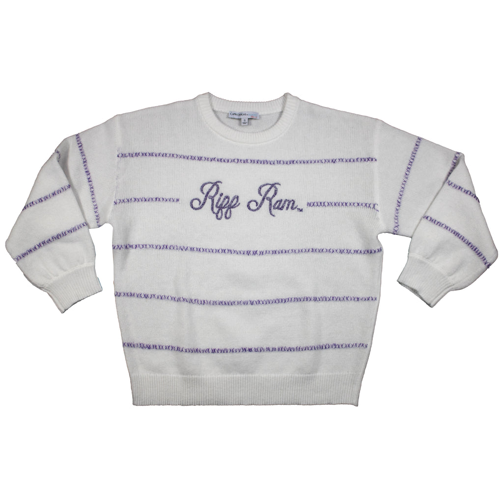 Threaded Script Sweater- Texas Christian University