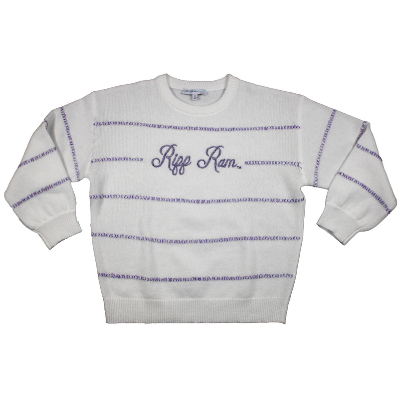 Threaded Script Sweater- Texas Christian University