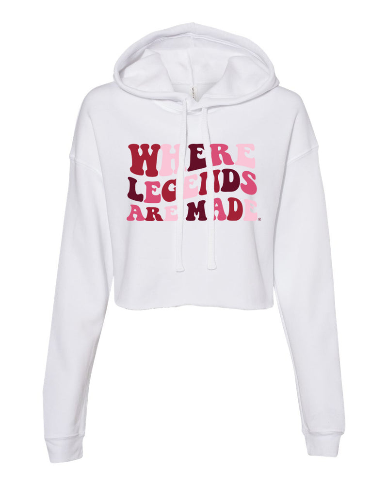 Groovy Crop Hoodie- University of Alabama